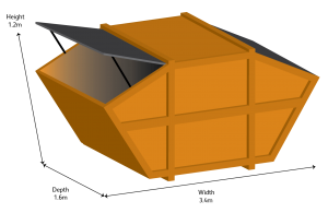 Skip Hire - Builders Skip - 8 cubic yard